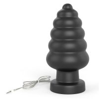 Lovetoy vibrierender Analplug King Sized 7" (Schwarz)