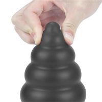 Lovetoy vibrierender Analplug King Sized 7" (Schwarz)