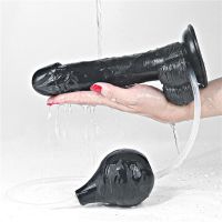 Lovetoy Dildo Squirting 9" (Schwarz), Bild 6