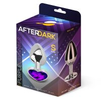 AfterDark herzförmiger Analplug Lavendel Größe S, Bild 3
