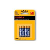 Kodak Alkaline Super Max AAA LR3 Batterien, 4er-Blister