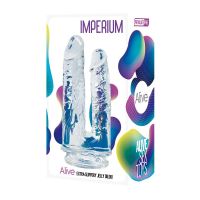 Alive Imperium Doppeldildo Jelly, transparent, Bild 2