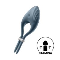 Satisfyer Duelist Vibrierender Penisring (Dunkelblau)