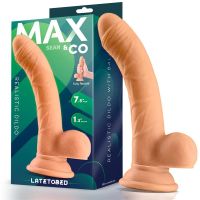 Max & Co Sean realistischer Dildo mit Hoden 7,5" hautfarben, Bild 2
