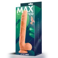 Max & Co Ben realistischer Dildo mit Hoden 10,2" hautfarben, Bild 4