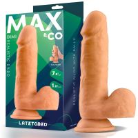 Max & Co Dimi realistischer Dildo mit Hoden 7,9" hautfarben, Bild 2