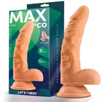 Max & Co Sam realistischer Dildo mit Hoden 7,1" hautfarben, Bild 2