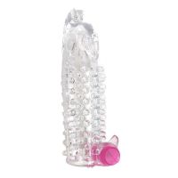 A-Gusto vibrierende Penis-Sleeve, transparent