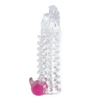 A-Gusto vibrierende Penis-Sleeve, transparent