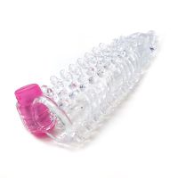 A-Gusto vibrierende Penis-Sleeve, transparent