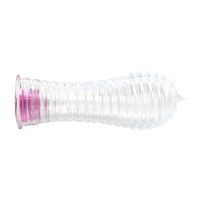 A-Gusto vibrierende Penishülle mit Rippen, transparent, Bild 6