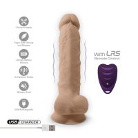 SilexD Dildo Mod. 1 - 8" ZD03 mit 10 Vibrationsstufen, Bild 5