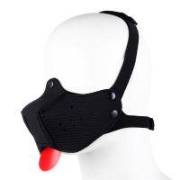A-Gusto verstellbare Neopren-Puppy-Maske (Schwarz), Bild 4