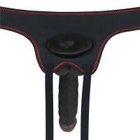 Lovetoy verstellbarer Strap-on mit Dildo 7,5", 10 Funktionen