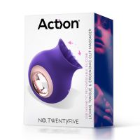 Action No. TwentyFive leckende Zunge und Vibrator