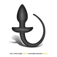 AfterDark Harthley Analplug mit Schwanz 16 cm x 3,2 cm