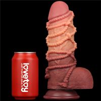 Lovetoy Doppelschicht-Dildo King Size Natur 9,5", Bild 2