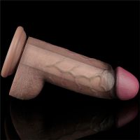 Lovetoy Doppelschicht-Silikon-Dildo XXL 9,5"