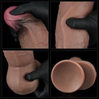 Lovetoy Doppelschicht-Silikon-Dildo XXL 9,5"