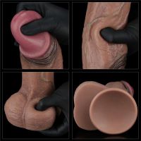 Lovetoy Dual-Layer-Silikondildo XXL 11", Bild 5