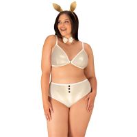 Obsessive Neo Goldes vierteiliges Set, Größe 2XL/3XL