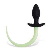 IntoYou Glow in the Dark Analplug mit Hundeschwanz