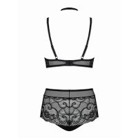 Obsessive Elizenes Spitzen-BH-Set mit Neckholder und String, Bild 3