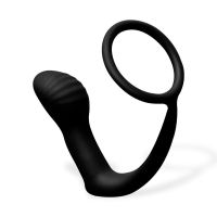 AfterDark Carnelian vibrierender Analplug mit Penisring