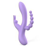 Engily Ross Lindsay Vibrator mit Analkette, Flüssigsilikon, Bild 6