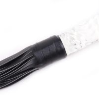 LateToBed Flogger mit Glasgriff 70 cm, Bild 6