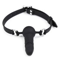 LateToBed verstellbarer Silikon-Dildoknebel 36-52 cm, Bild 2