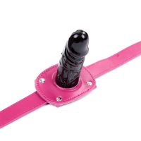 LateToBed verstellbarer Dildoknebel 46-58 cm, Dildo 10 cm, Bild 5