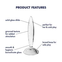 Satisfyer Sparkling Crystal Analplug Warm und Kalt Transparent, Bild 5