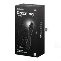 Satisfyer Dazzling Crystal 1 Stimulator Warm und Kalt (Schwarz), Bild 5
