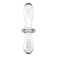 Satisfyer Double Crystal Stimulator Warm und Kalt Transparent