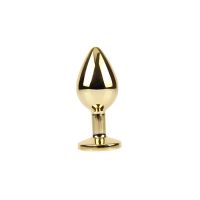 Chisa Rosy Gem Goldener Analplug mit Juwel Größe M, Bild 2
