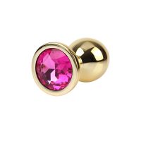 Chisa Rosy Gem Goldener Analplug mit Juwel Größe M, Bild 4