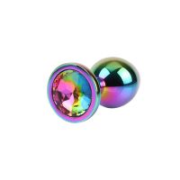 Chisa Rainbow Gem Mehrfarbiger Anal-Plug mit Juwel, Bild 2