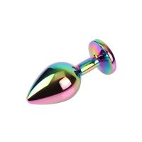 Chisa Rainbow Gem Mehrfarbiger Anal-Plug mit Juwel, Bild 3