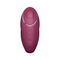 Satisfyer Tap and Climax 1 Vibrator mit Vibration und Tapping (Rot), Bild 3