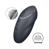 Satisfyer Tap and Climax 1 Vibrator und Tapping (Schwarz)
