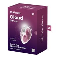 Satisfyer Cloud Dancer Klitoris-Sauger und Vibrator Rotes Muster, Bild 5