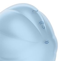 Satisfyer Cloud Dancer, Klitoris-Sauger und Vibrator (Blau), Bild 3