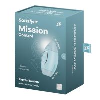 Satisfyer Mission Control Klitoris-Sauger und Vibrator (Blau), Bild 2