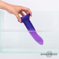 Dildox by Engily Ross vibrierender farbwechselnder Dildo, Blau zu Lila, Bild 6