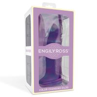 Dildox by Engily Ross farbwechselnder Dildo, Lila zu Rosa, Größe M 17 cm, Bild 4