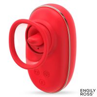 Engily Ross Lizer Stimulator mit Lecken und Vakuumpumpe