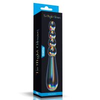 Lovetoy Twilight Gleam Glasdildo Rising Ripples 19 cm, Bild 5