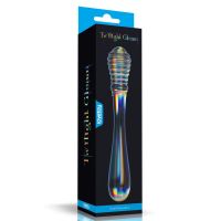 Lovetoy Twilight Gleam Glasdildo Twin Pleasures 20,5 cm, Bild 4