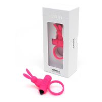 Rimba Vienna Bunny-Penisring (Rosa), Bild 3